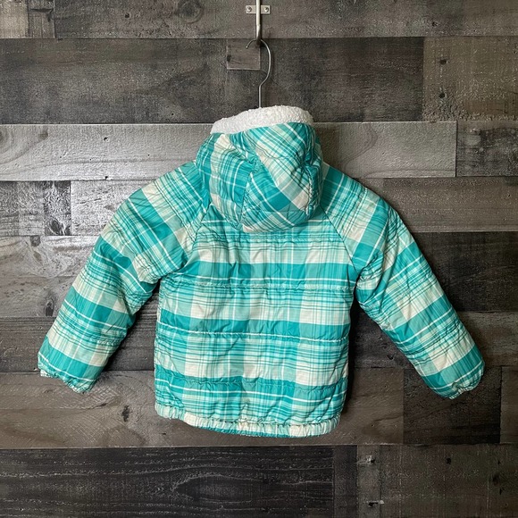 SOLD Patagonia Girls Reversible Puffer 4-5 - Picture 2 of 4